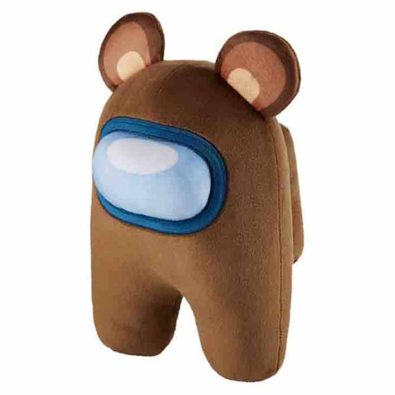 AMONG US HUGGABLE PLUSH (BOX) -  4 CHARACTERS TO COLLECT 25-30 CM TALL - Brown
